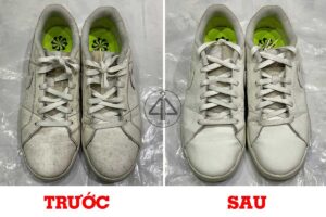 Sơn giày Adidas trắng