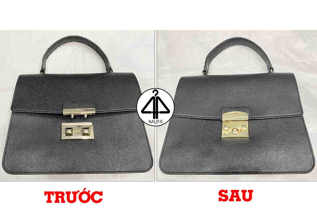 Sửa khóa bấm túi Furla