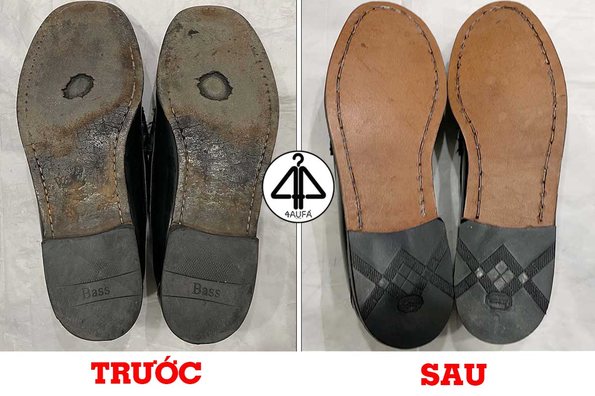 Thay đế da thật