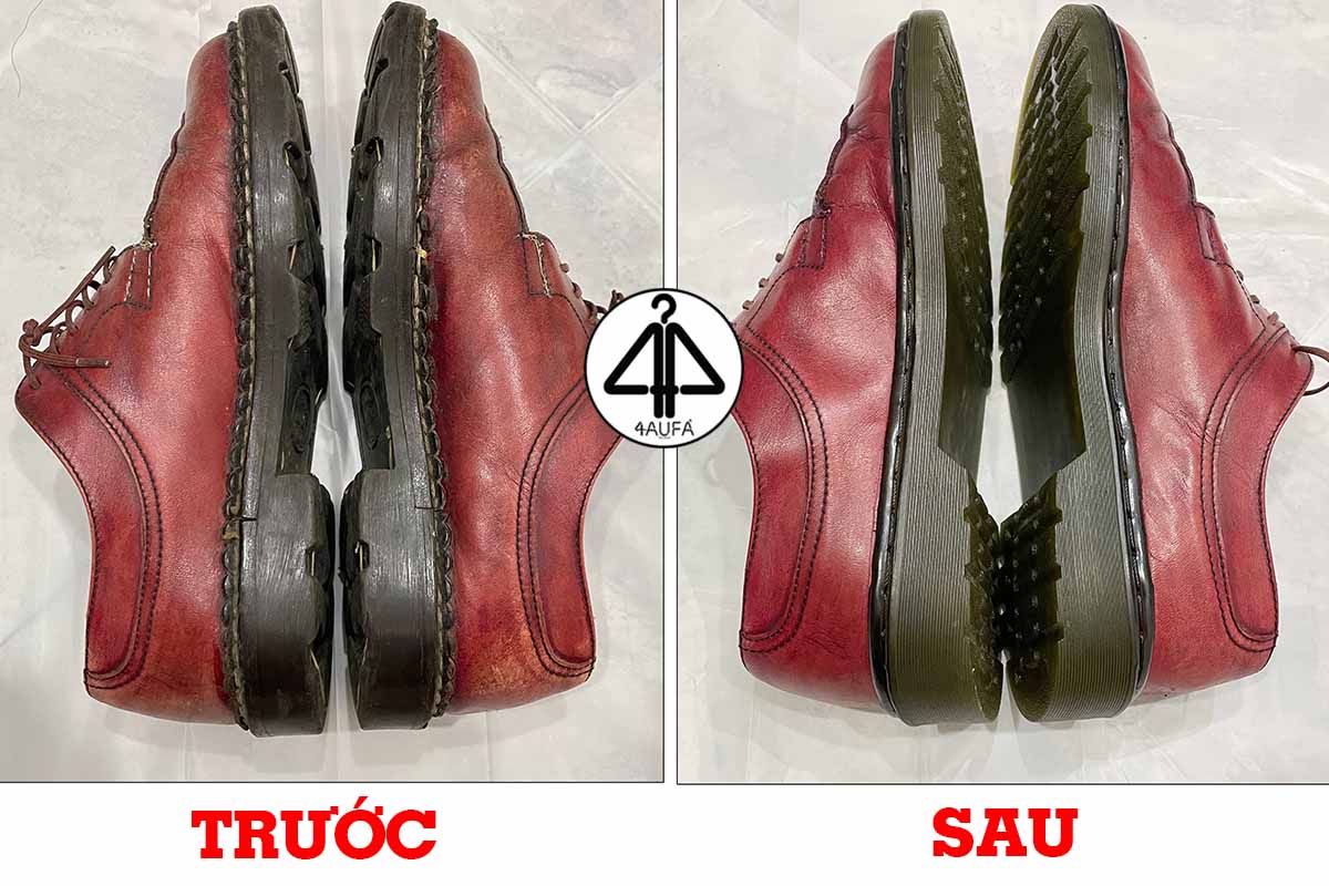 Thay đế giày âu