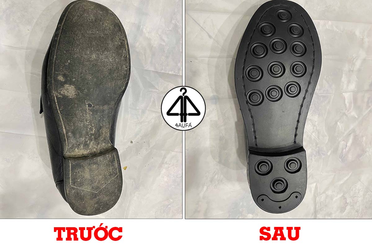 Thay đế giày lười