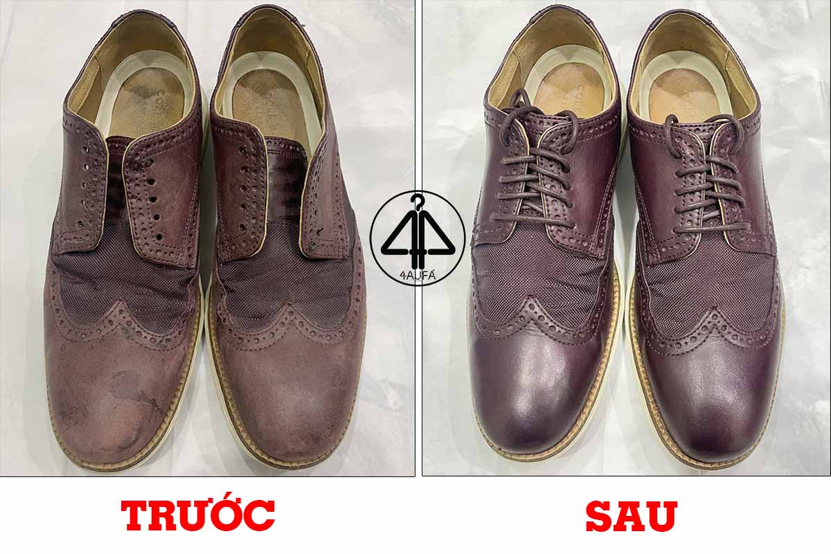 làm mới giày tây