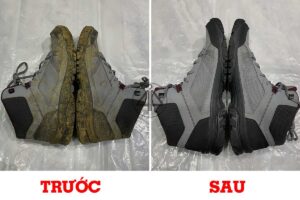 Giặt giày trekking