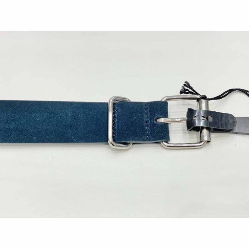 Thắt lưng bản nhỏ da lộn BANANA REPUBLIC Express Suede chính hãng new – Size 32 - Ảnh 2