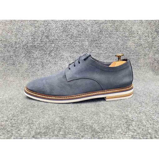 Giày da lộn BOSTONIAN Nubuck Derby hàng auth 2hand – Size 41.5 - Ảnh 2