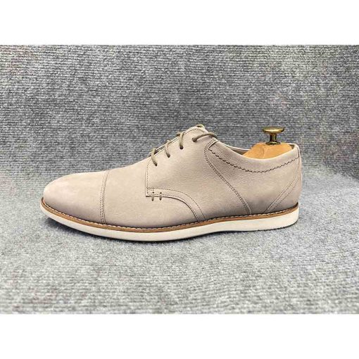 Giày tây đế xốp CLARKS Captoe Derby hàng auth 2hand – Size 41.5 - Ảnh 2