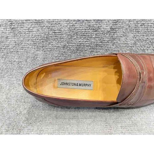 Giày loafer JOHNSTON & MURPHY Slip On chính hãng 2hand - Size 43.5 - Ảnh 5
