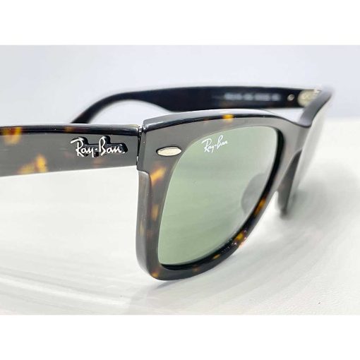Kính râm unisex RAY BAN Wayfarer Tortoise chính hãng 2hand - Ảnh 7