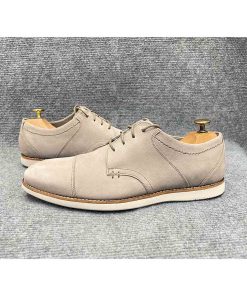 Giày tây đế xốp CLARKS Captoe Derby hàng auth 2hand