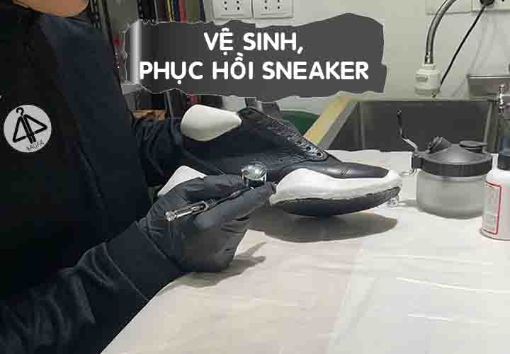 Vệ sinh phục hồi sneaker