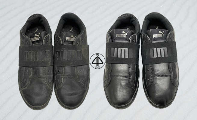 Vệ sinh sneaker tối màu