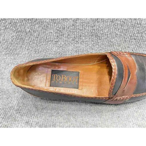 Giày loafer TO BOOT NEW YORK Penny hàng auth 2hand – Size 42.5 - Ảnh 5