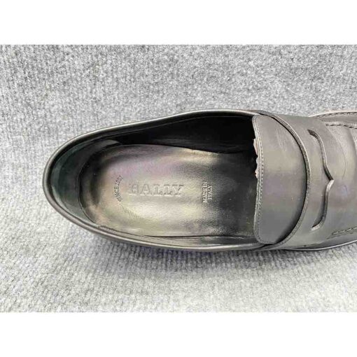 Giày lười da BALLY Badin Penny Loafer chính hãng 2hand – Size 42.5 - Ảnh 5
