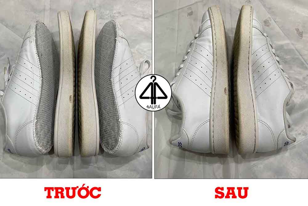 Dán keo giày sneaker Hà Nội