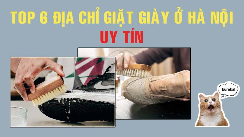 Địa chỉ giặt giày ở Hà Nội