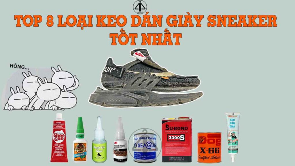 Keo dán giày sneaker tốt nhất