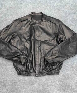 Alternative view of Áo da bò ANDREW MARC Bomber chính hãng 2hand – Size M