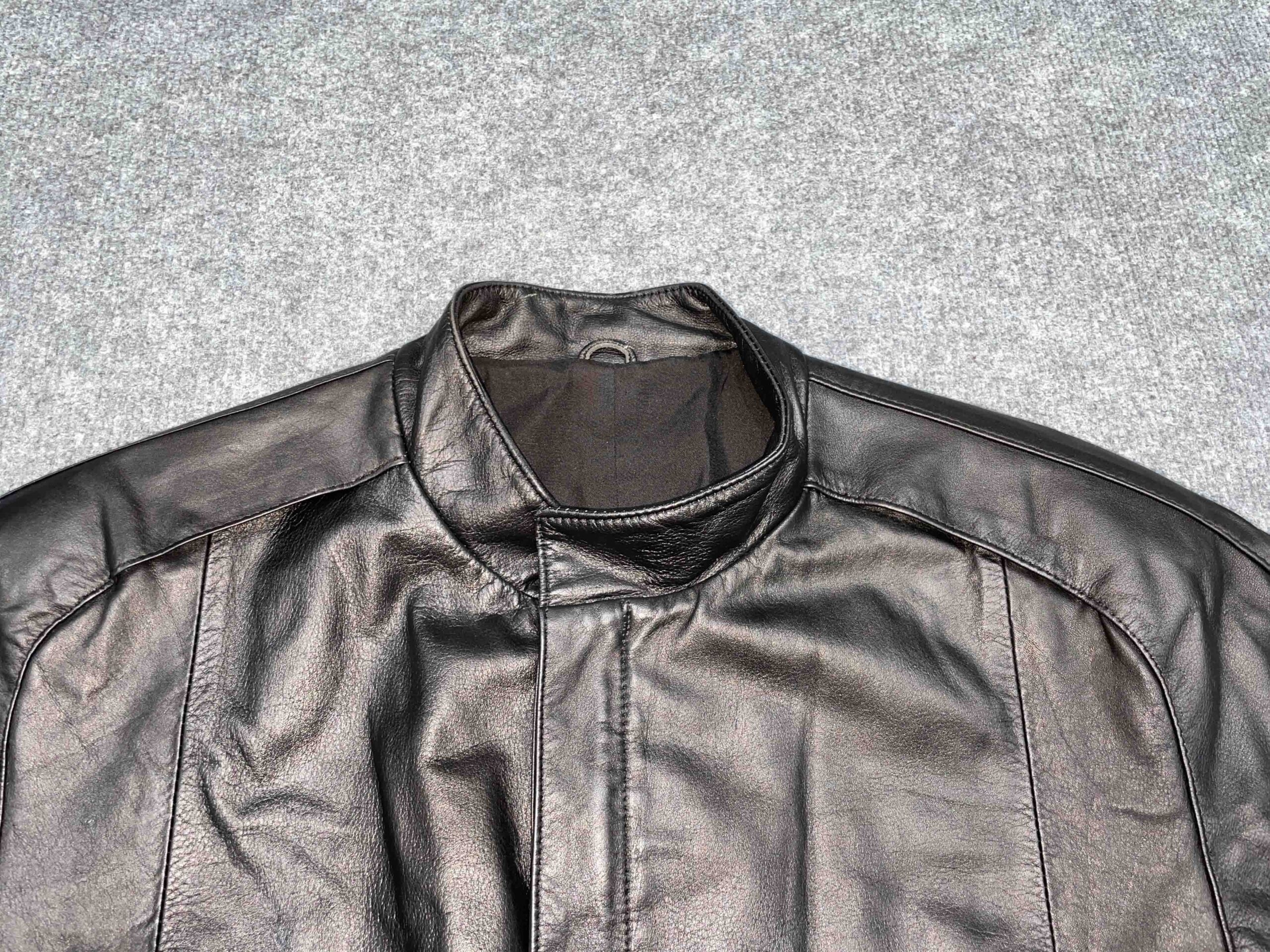 Áo da bò ANDREW MARC Bomber chính hãng 2hand – Size M - Ảnh 4