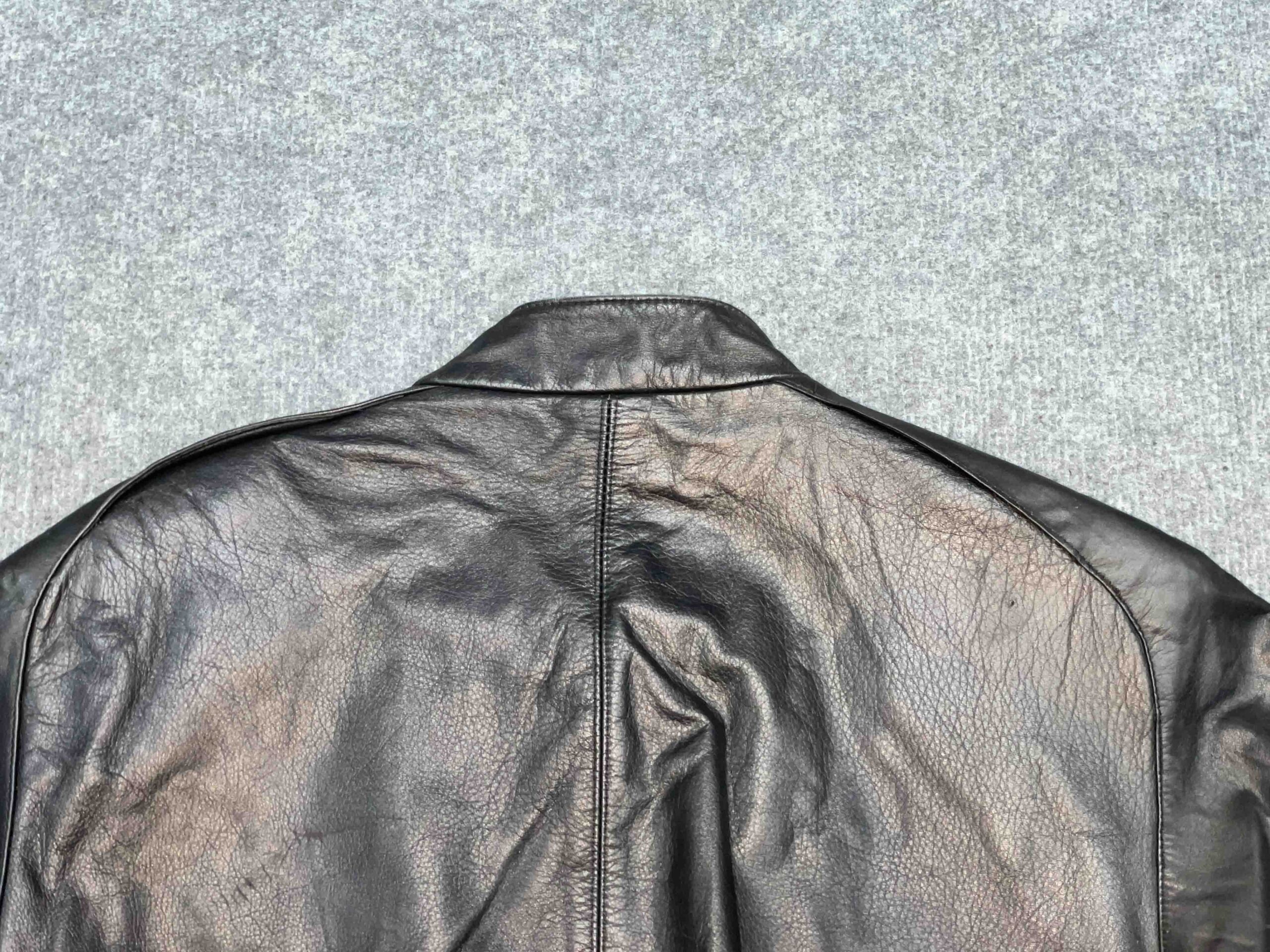 Áo da bò ANDREW MARC Bomber chính hãng 2hand – Size M - Ảnh 6