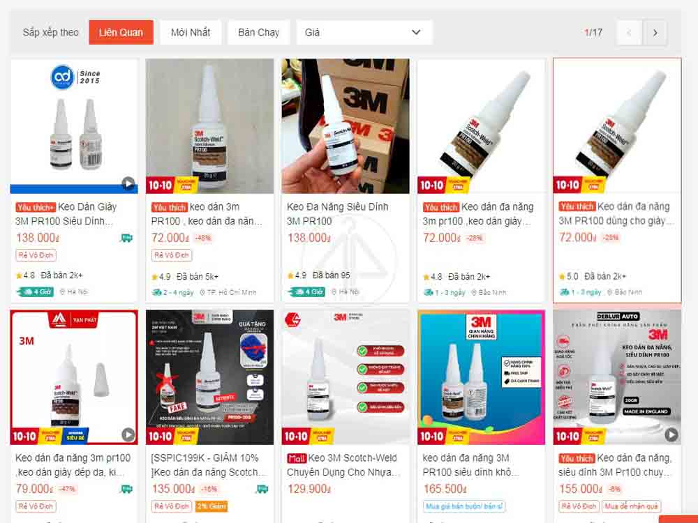 Dán đế giày cao su bằng keo gì