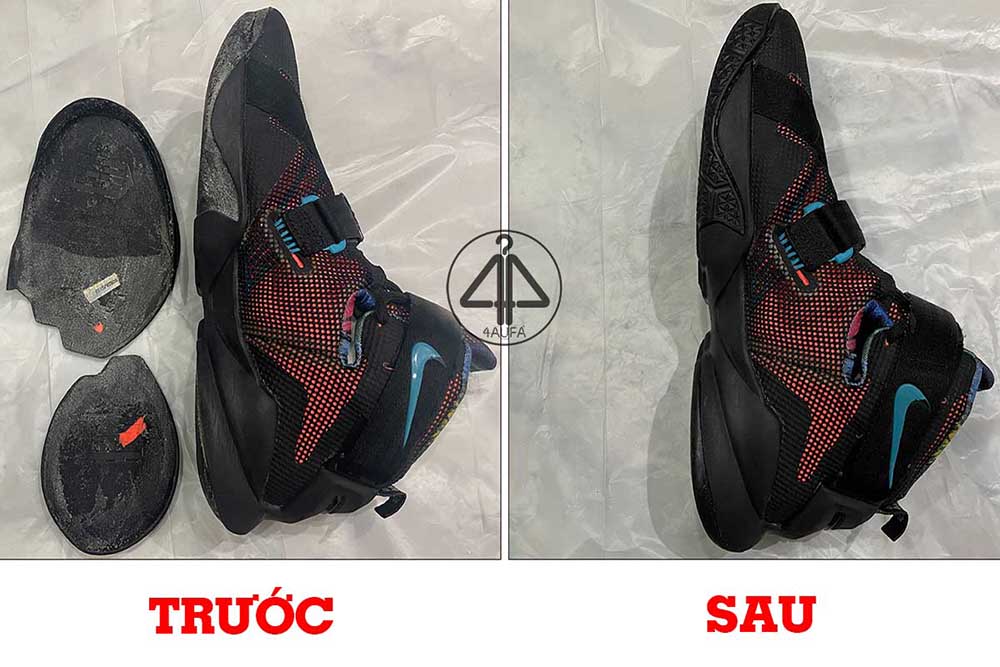 Dán keo giày sneaker Hà Nội 4AuFa