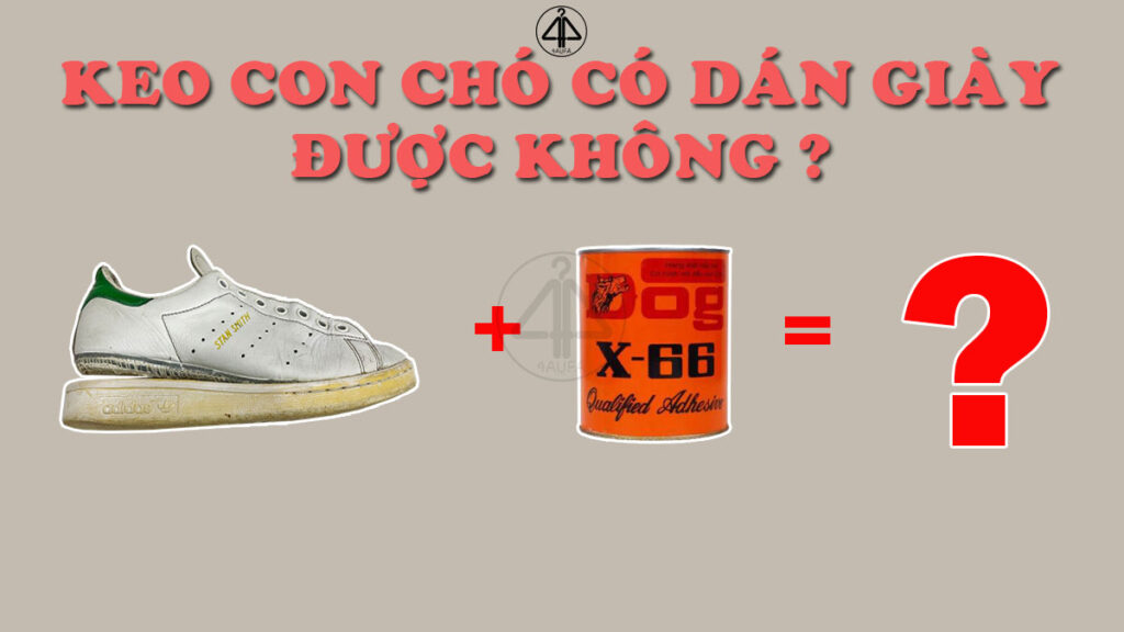 Keo con chó có dán giày được không và dán như thế nào