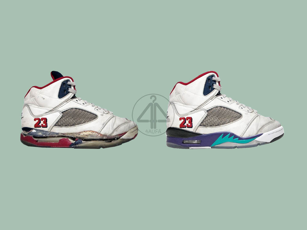 Thay đế giày Jordan