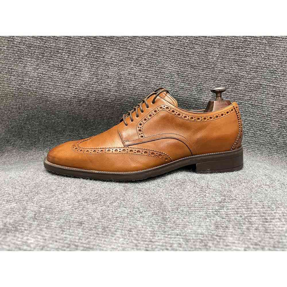 Giày tây nam COLE HAAN Modern Essentials Wingtip chính hãng 2hand – Size 41.5 - Ảnh 2