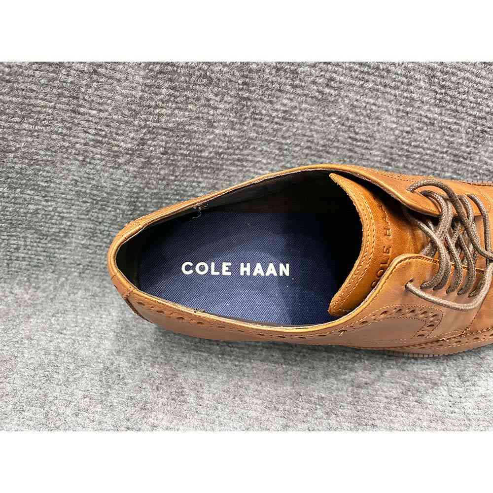 Giày tây nam COLE HAAN Modern Essentials Wingtip chính hãng 2hand – Size 41.5 - Ảnh 5