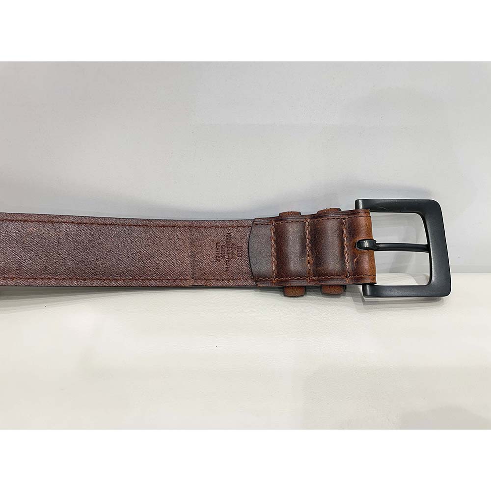 Thắt lưng da bò Fossil Wax Leather chính hãng new – Size 42 - Ảnh 5
