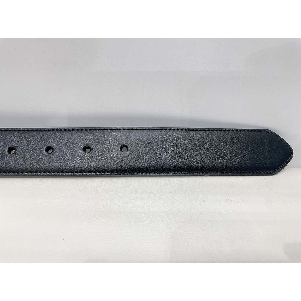 Dây nịt nam GUESS Frame Buckle Chrome chính hãng new - Size 32 - Ảnh 3