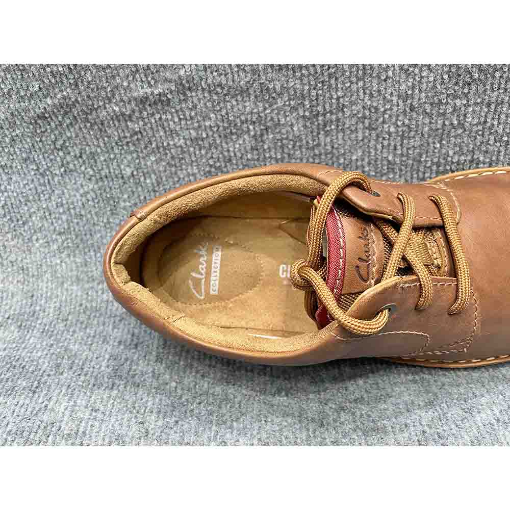 Giày derby Clarks Edgewick Plain chính hãng 2hand - Size 42.5 - Ảnh 5