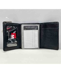 Alternative view of Ví da bò MUNDI Mill Cowhide Trifold chính hãng new - Ví đứng nam