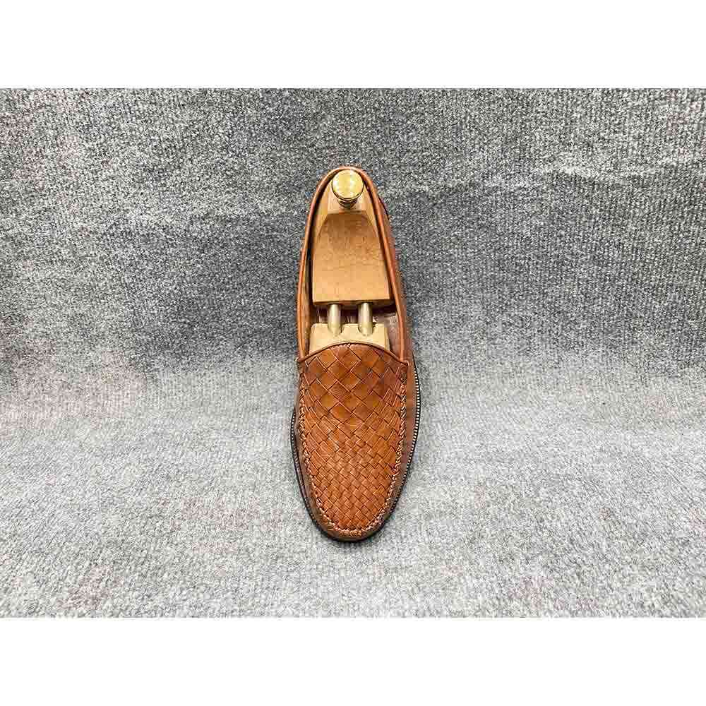 Giày loafer nam COLE HAAN Woven Slip-On chính hãng 2hand – Size 41 - Ảnh 3