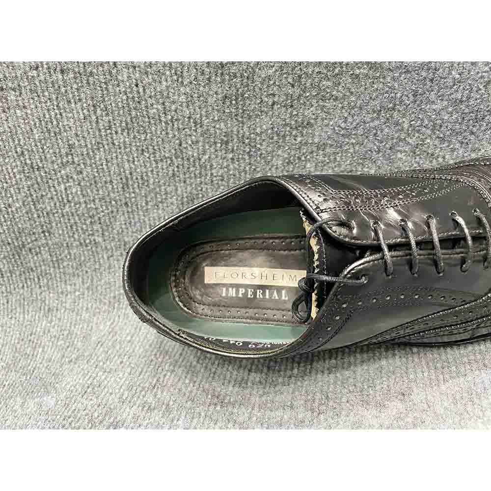 Giày công sở nam FLORSHEIM Imperial Oxford Wingtip chính hãng 2hand – Size 42.5 - Ảnh 5