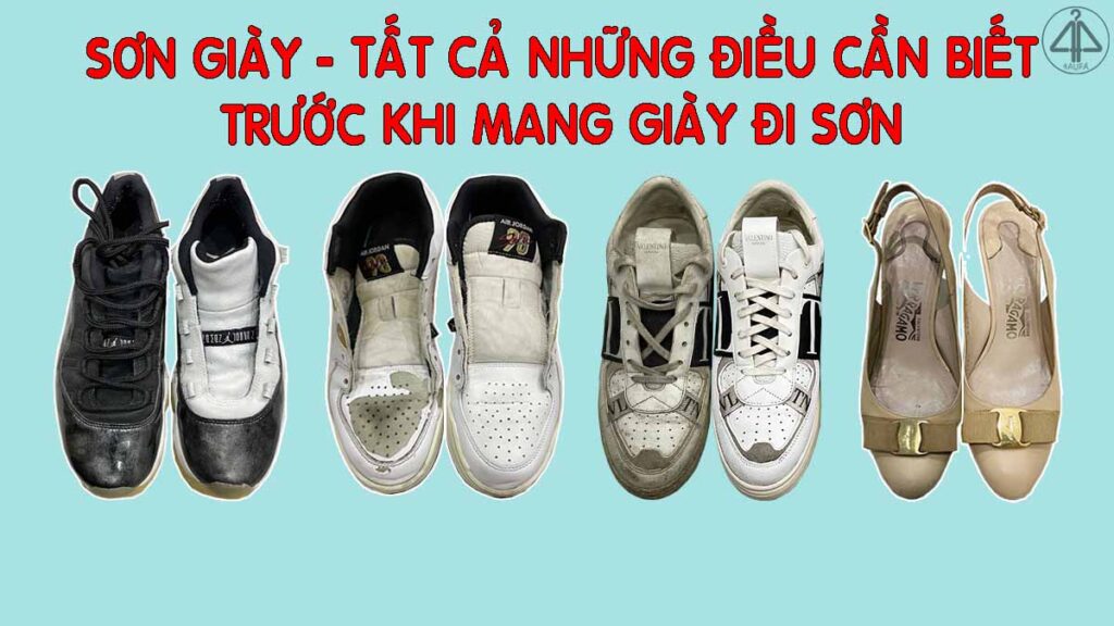 Sơn giày những kinh nghiệm cần biết