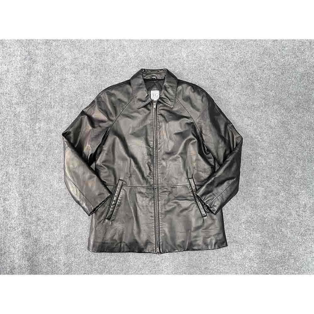 Áo da bò nam FIELDGEAR Classic Jacket chính hãng 2hand – Size M - Ảnh 2