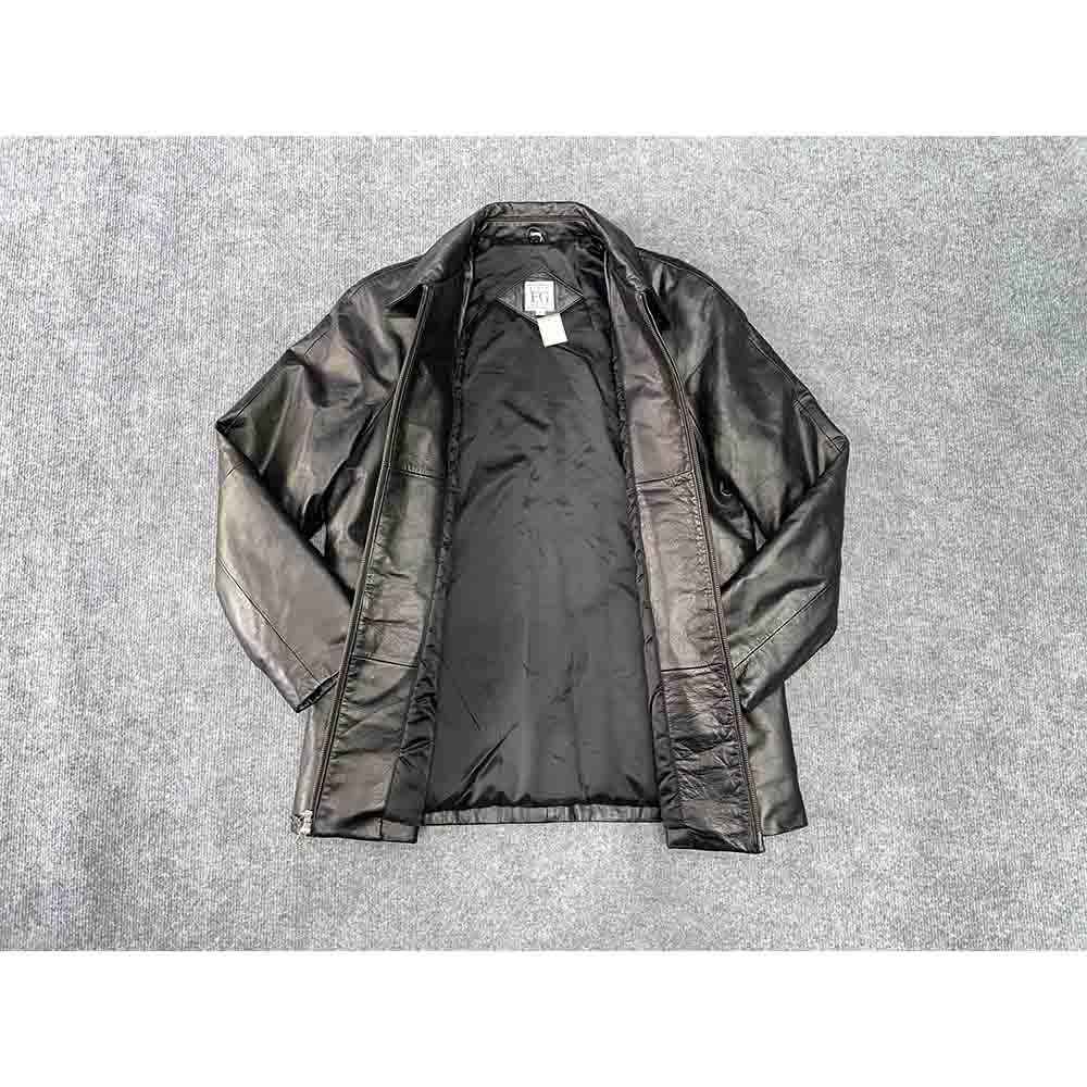 Áo da bò nam FIELDGEAR Classic Jacket chính hãng 2hand – Size M - Ảnh 3