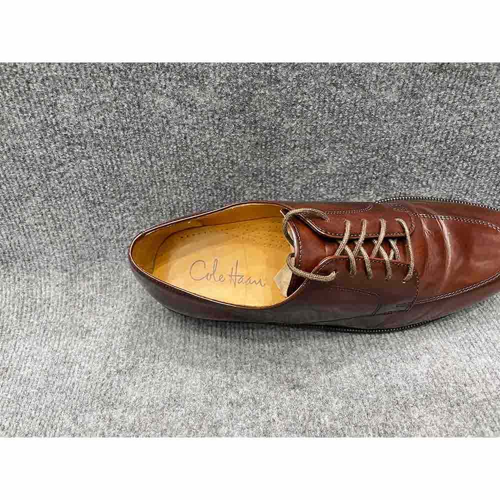 Giày da nam COLE HAAN Calhoun Mahogany chính hãng 2hand – Size 42.5 - Ảnh 5