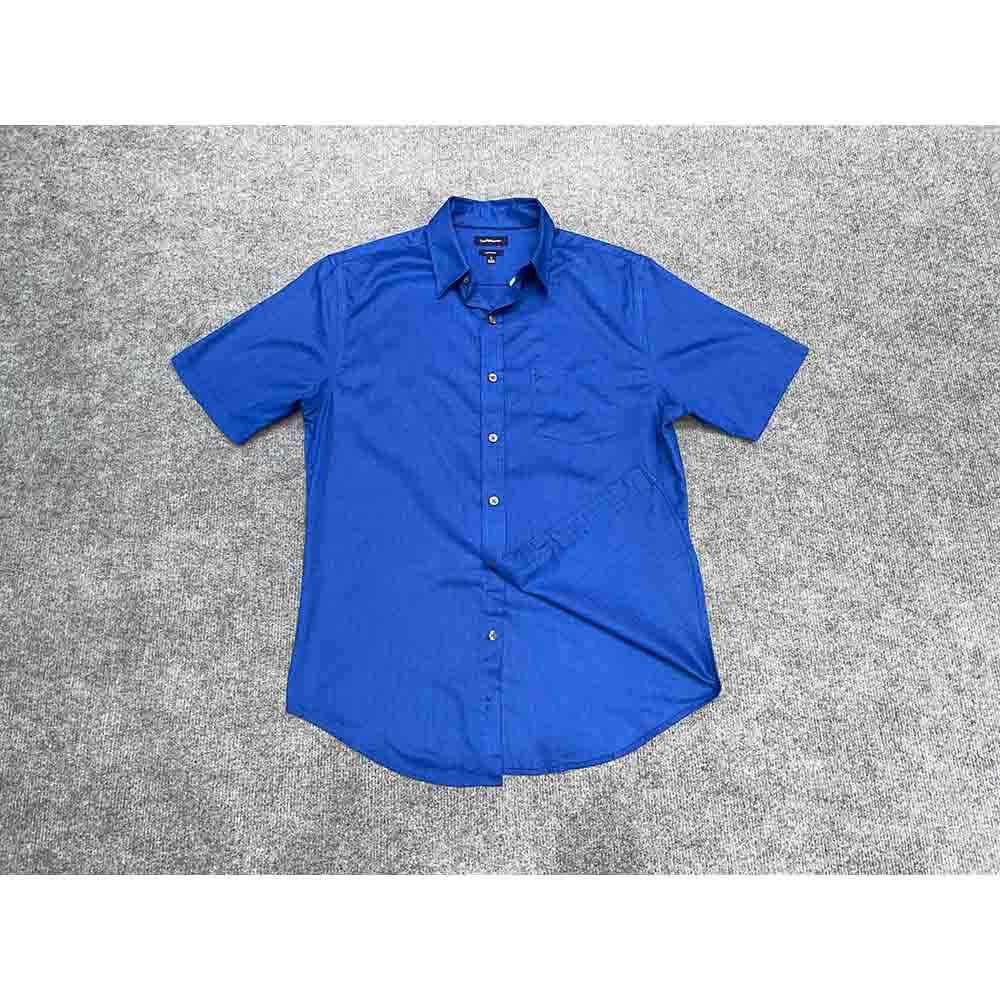 Áo sơ mi ngắn tay CROFT & BARROW Easy Care chính hãng 2hand – Size S - Ảnh 2