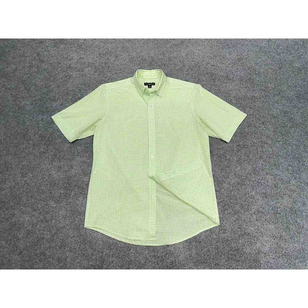 Áo sơ mi ngắn tay CLUB ROOM Checkered Plaid chính hãng 2hand – Size S - Ảnh 2