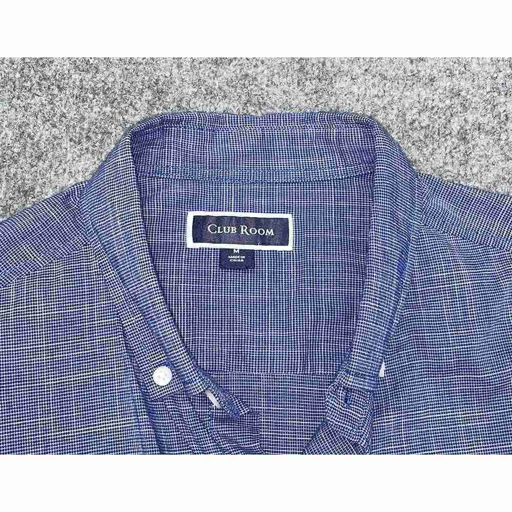 Áo sơ mi tay ngắn CLUB ROOM Classic Fit chính hãng 2hand – Size M - Ảnh 4