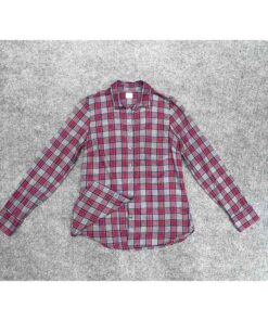 Alternative view of Áo sơ mi nữ unisex J CREW Red Plaid chính hãng 2hand – Size S