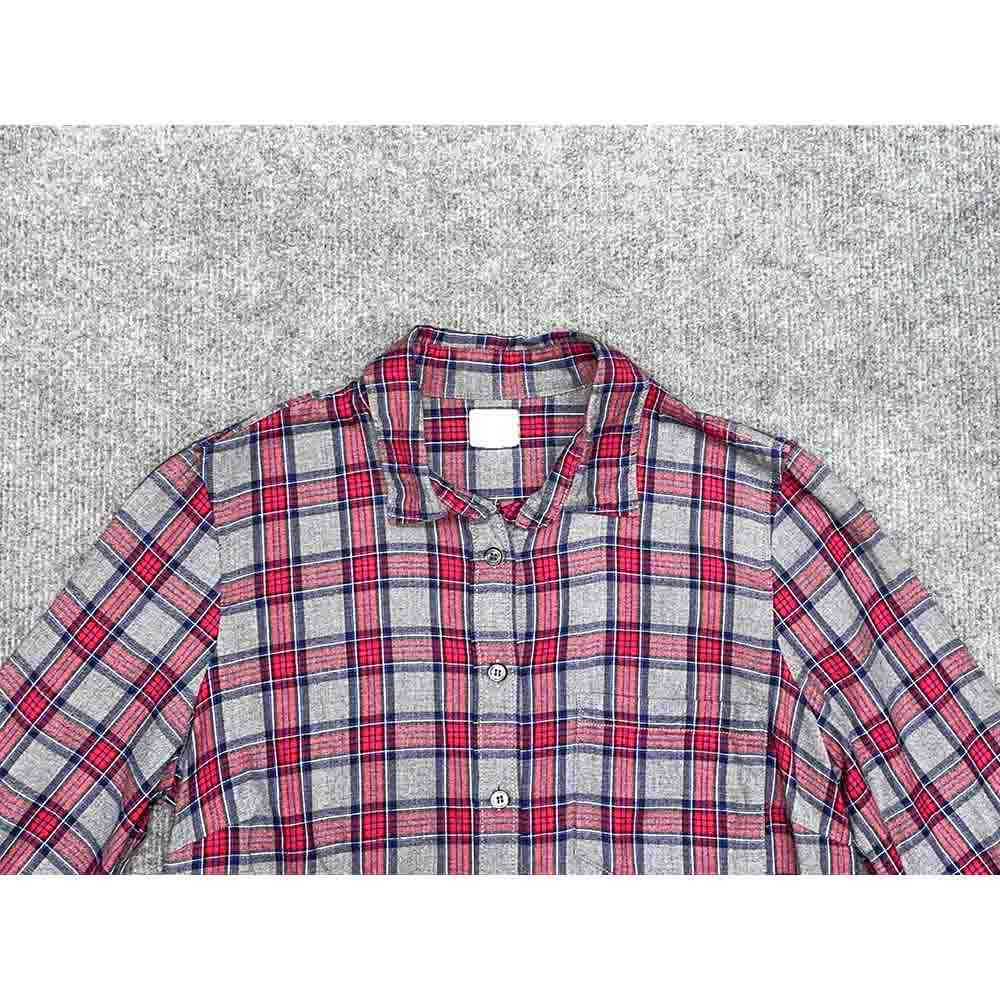 Áo sơ mi nữ unisex J CREW Red Plaid chính hãng 2hand – Size S - Ảnh 3