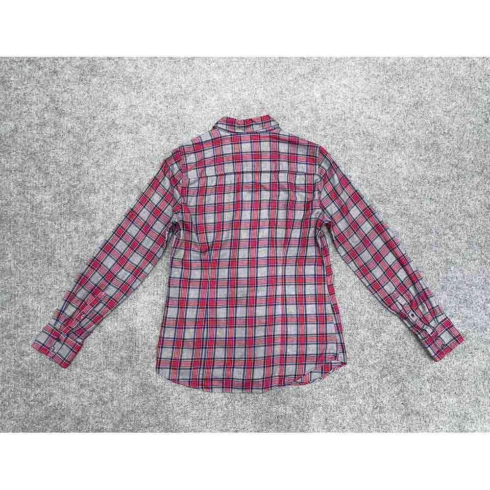 Áo sơ mi nữ unisex J CREW Red Plaid chính hãng 2hand – Size S - Ảnh 5