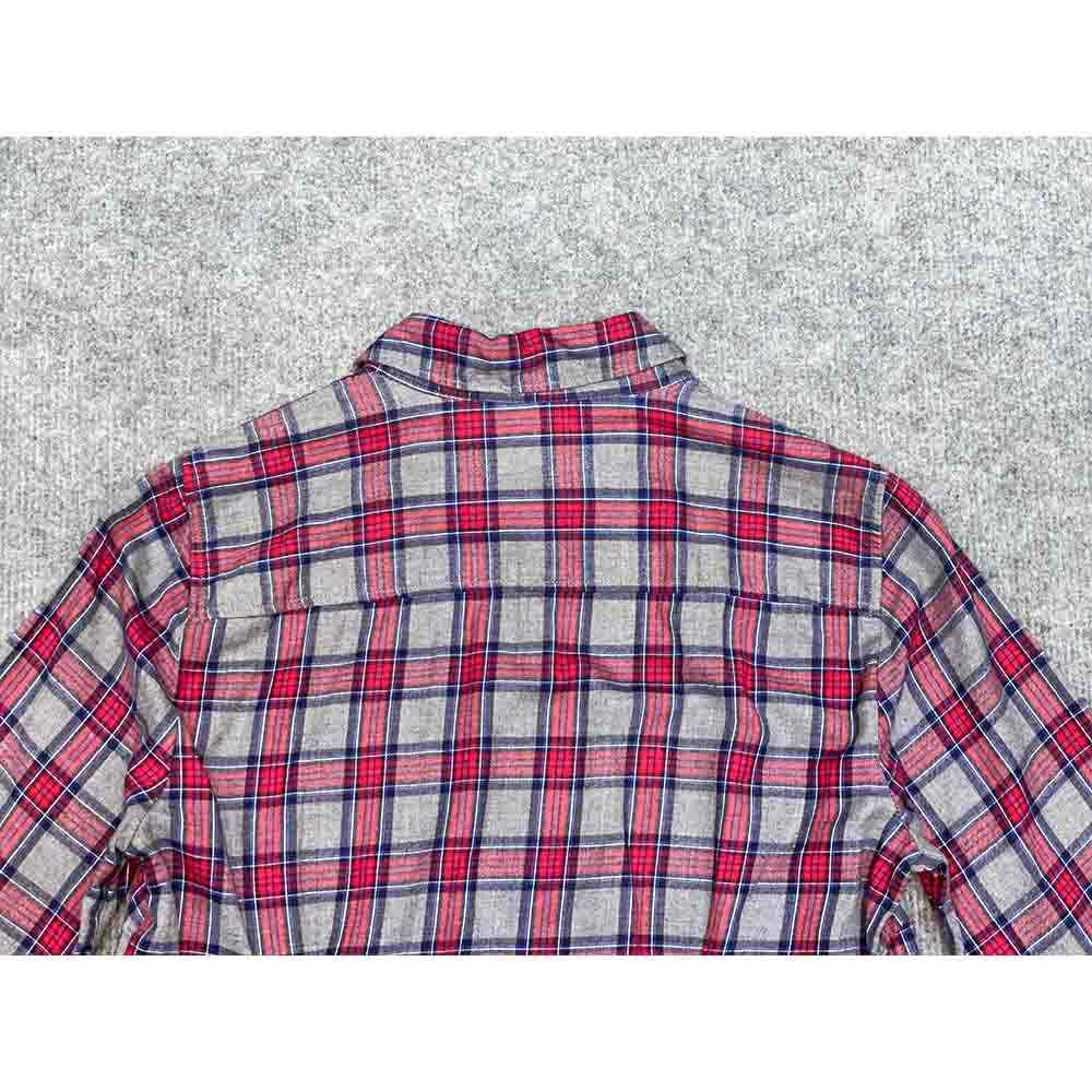 Áo sơ mi nữ unisex J CREW Red Plaid chính hãng 2hand – Size S - Ảnh 6