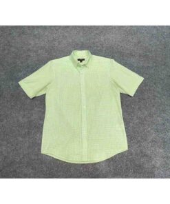 Áo sơ mi ngắn tay CLUB ROOM Checkered Plaid chính hãng 2hand