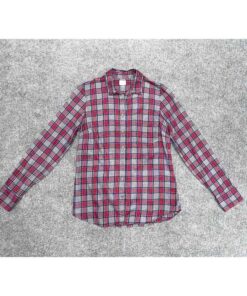 Áo sơ mi nữ unisex J CREW Red Plaid chính hãng 2hand