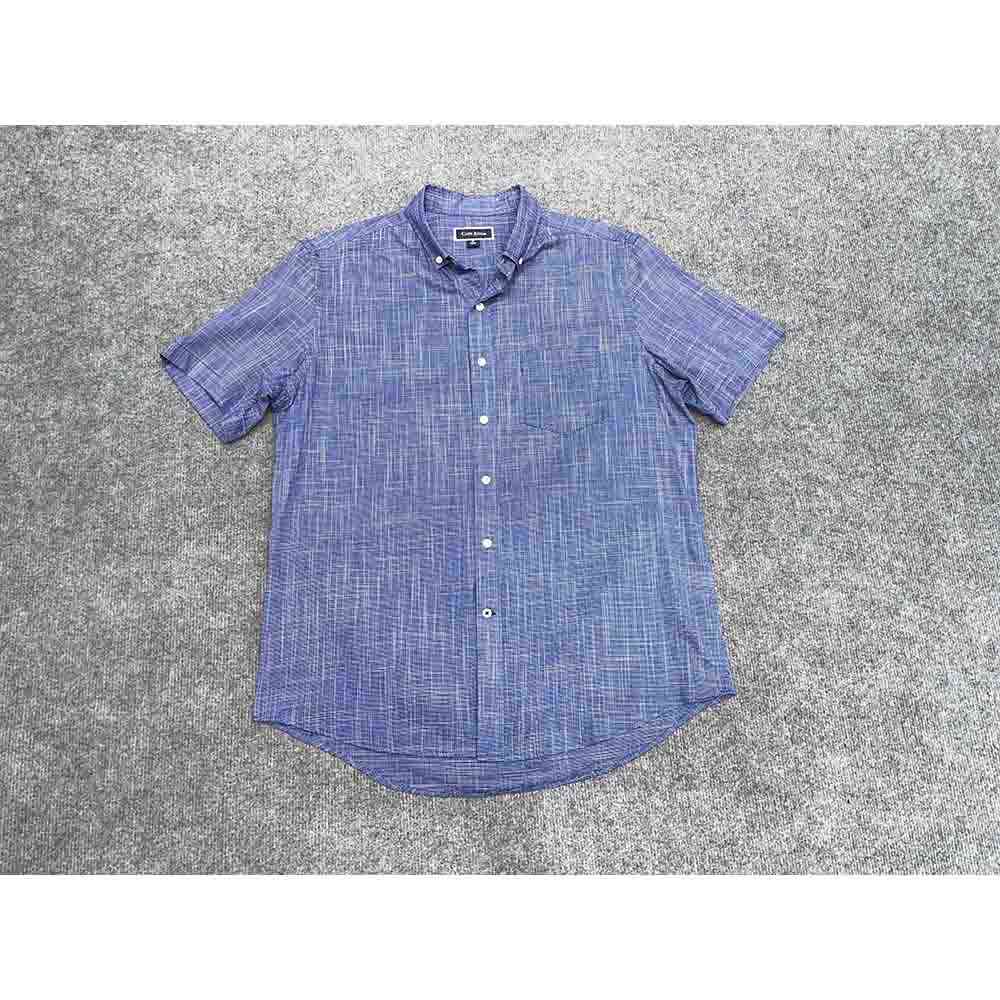 Áo sơ mi tay ngắn CLUB ROOM Classic Fit chính hãng 2hand