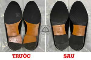 Dán đế giày tây Hermes